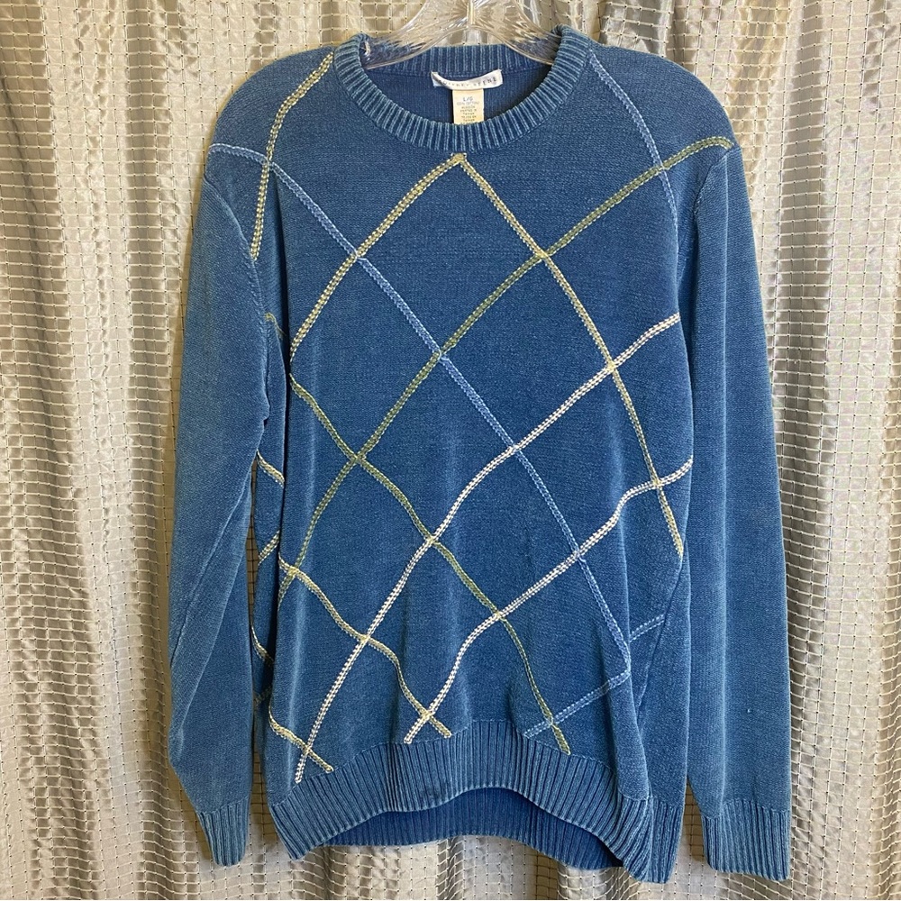Geoffrey Beene Crew Neck Sweater Large - Picture 1 of 6